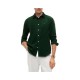 Tommy Hilfiger Shirt Regular Fit Fine Corduroy-Country Green