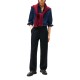 Tommy Hilfiger Shirt Slim Fit Contrast Color-Sport Navy/Multi Allover