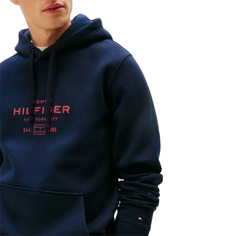 Tommy Hilfiger Hoodie Oval Graphic-Desert Sky Tommy Hilfiger Hoodie Oval Graphic-Desert Sky
