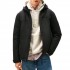 Tommy Hilfiger Padded Jacket Hooded Thermal Tech Water Repellent-Black