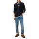 Tommy Hilfiger Sweater Zip Through Rib-Desert Sky