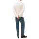 Tommy Hilfiger Sweater Zip Through Rib-Ivory Petal
