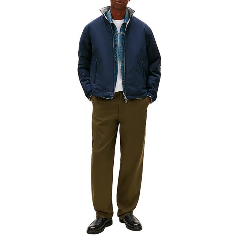 Tommy Hilfiger Jacket Lw Reversible-Desert Sky