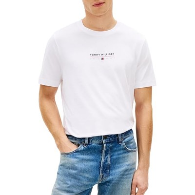 Tommy Hilfiger T-Shirt Brand Love Lockup-White