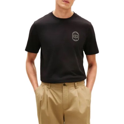 Tommy Hlilfiger T-Shirt Brand Love Roundel-Black