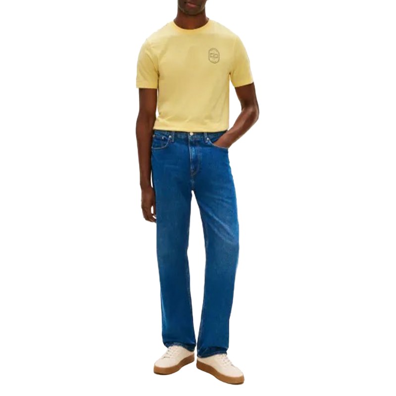 Tommy Hlilfiger T-Shirt Brand Love Roundel-Citronella