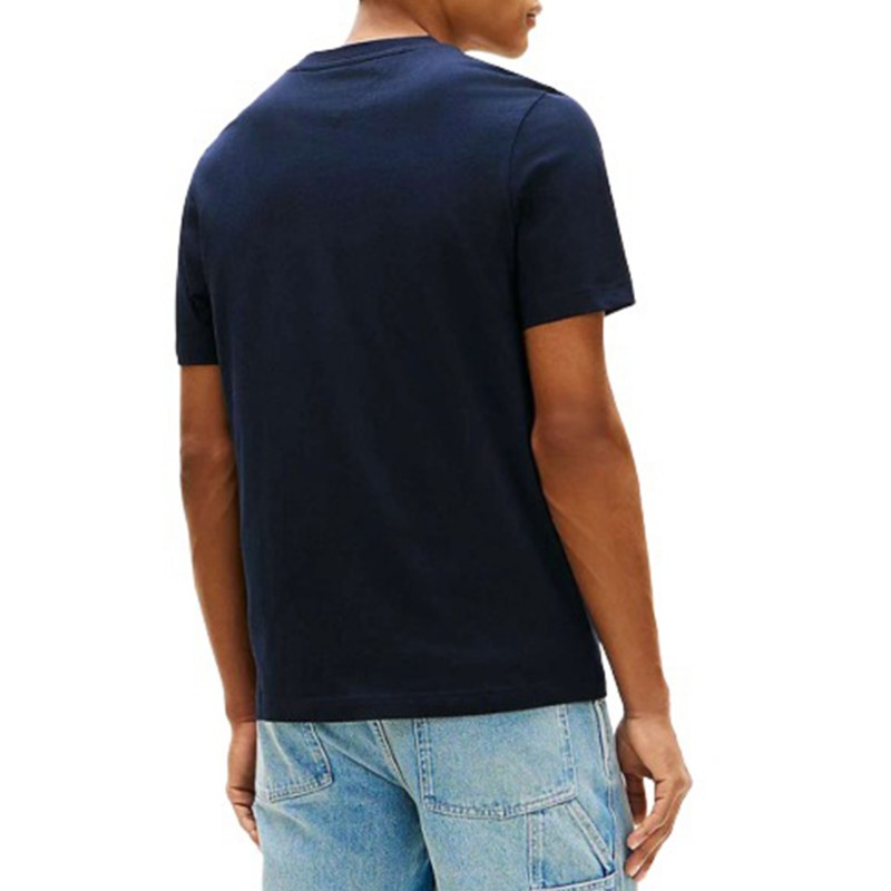 Tommy Hlilfiger T-Shirt Brand Love Monologo Stack-Desert Sky Tommy Hlilfiger T-Shirt Brand Love Monologo Stack-Desert Sky