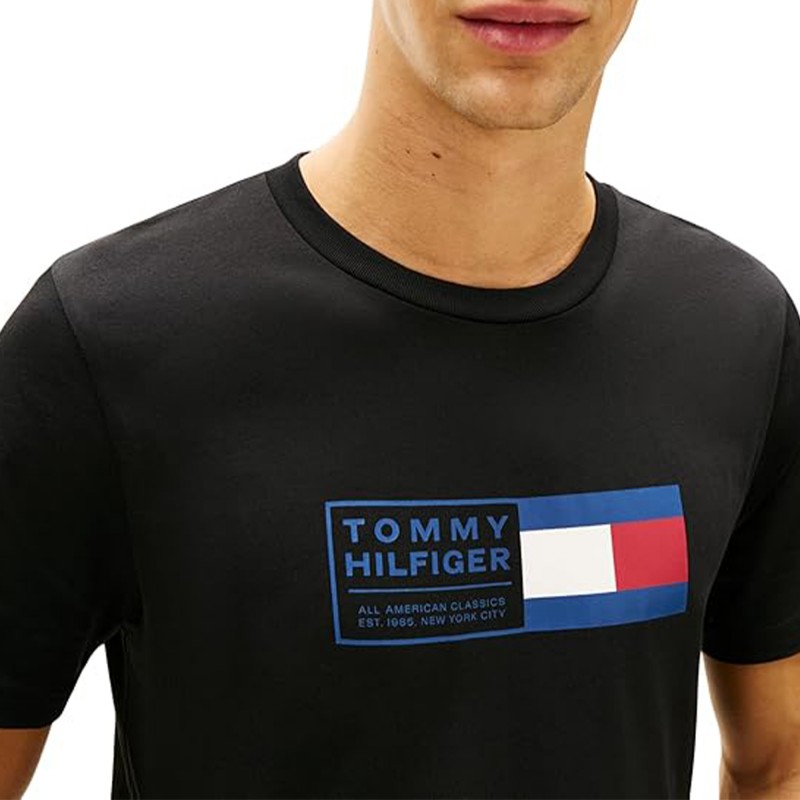 Tommy Hilfiger T-Shirt Brand Love Box-Black