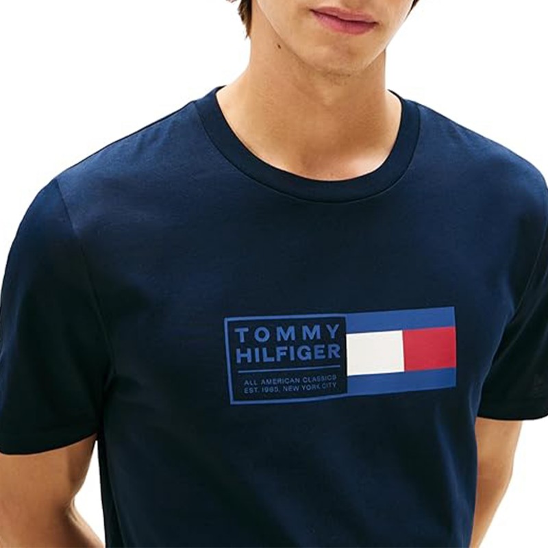 Tommy Hilfiger T-Shirt Brand Love Box-Desert Sky