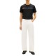 Tommy Hilfiger T-Shirt Brand Love Stripe-Black
