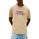 Tommy Hilfiger T-Shirt Brand Love Big Text TEE-Sandalwood