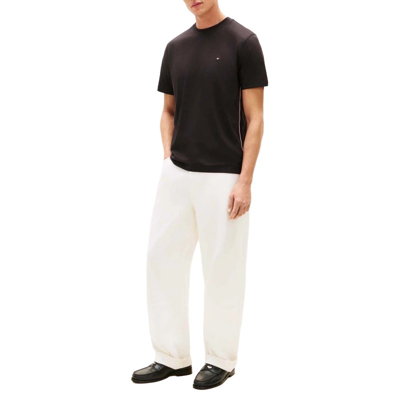 Tommy Hilfiger T-Shirt Global Stripe-Black