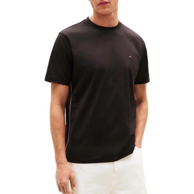 Tommy Hilfiger T-Shirt Global Stripe-Black