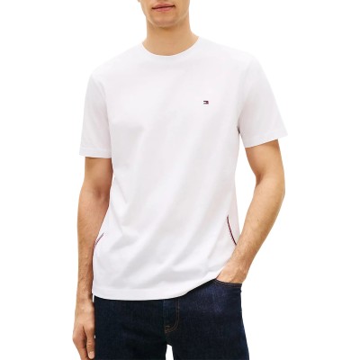 Tommy Hilfiger T-Shirt Global Stripe-White