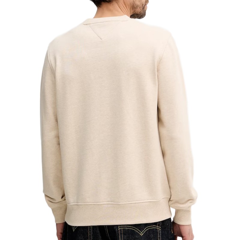 Tommy Hilfiger Sweatshirt Modern Athleisure Reg-Heathered Oatmilk