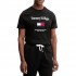Tommy Hilfiger T-Shirt TH Embroidery Flag-Black