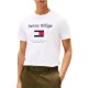 Tommy Hilfiger T-Shirt TH Embroidery Flag-White