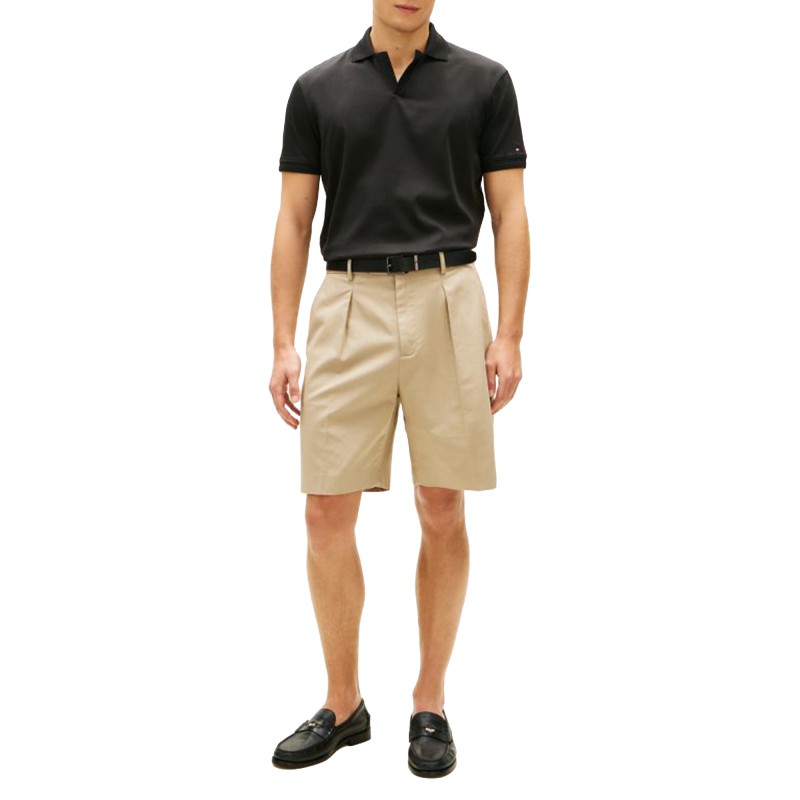 Tommy Hilfiger Polo Collar Intrest-Black Tommy Hilfiger Polo Collar Intrest-Black