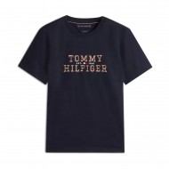 Tommy Hilfiger T-Shirt Icon Interlock-Desert Sky