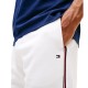 Tommy Hilfiger Sweatshort Global Stripe-White