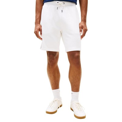 Tommy Hilfiger Sweatshort Global Stripe-White