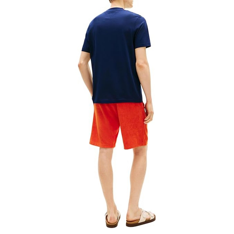 Tommy Hilfiger T-Shirt Script Monogram Swimshop-Carbon Navy Tommy Hilfiger T-Shirt Script Monogram Swimshop-Carbon Navy
