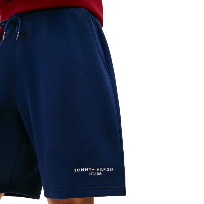 Tommy Hilfiger Sweatshort Tommy Logo-Carbon Navy Tommy Hilfiger Sweatshort Tommy Logo-Carbon Navy