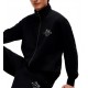 Tommy Hilfiger Sweatshirt Script Stack Stand Collar-Black Tommy Hilfiger Sweatshirt Script Stack Stand Collar-Black