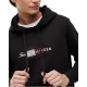 Tommy Hilfiger Hoodie Script Flag-Black Tommy Hilfiger Hoodie Script Flag-Black
