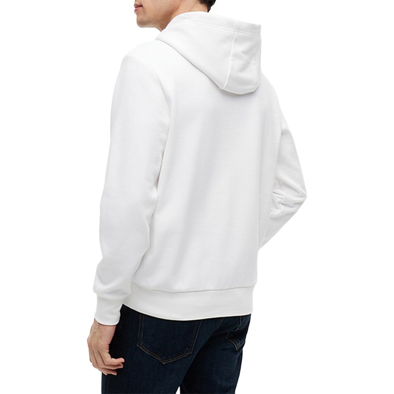 Tommy Hilfiger Hoodie Script Flag-White