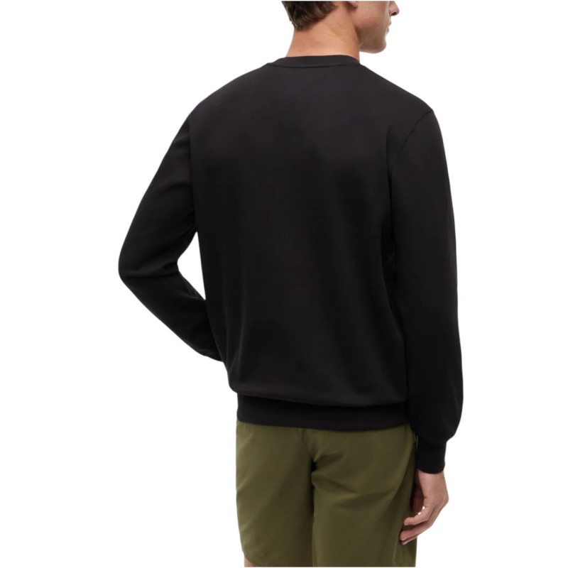 Tommy Hilfiger Sweatshirt Brand Love Golg Logo-Black Tommy Hilfiger Sweatshirt Brand Love Golg Logo-Black