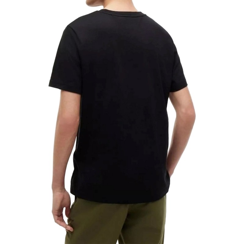 Tommy Hilfiger T-Shirt Regular Script Flag-Black Tommy Hilfiger T-Shirt Regular Script Flag-Black