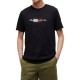 Tommy Hilfiger T-Shirt Regular Script Flag-Black Tommy Hilfiger T-Shirt Regular Script Flag-Black