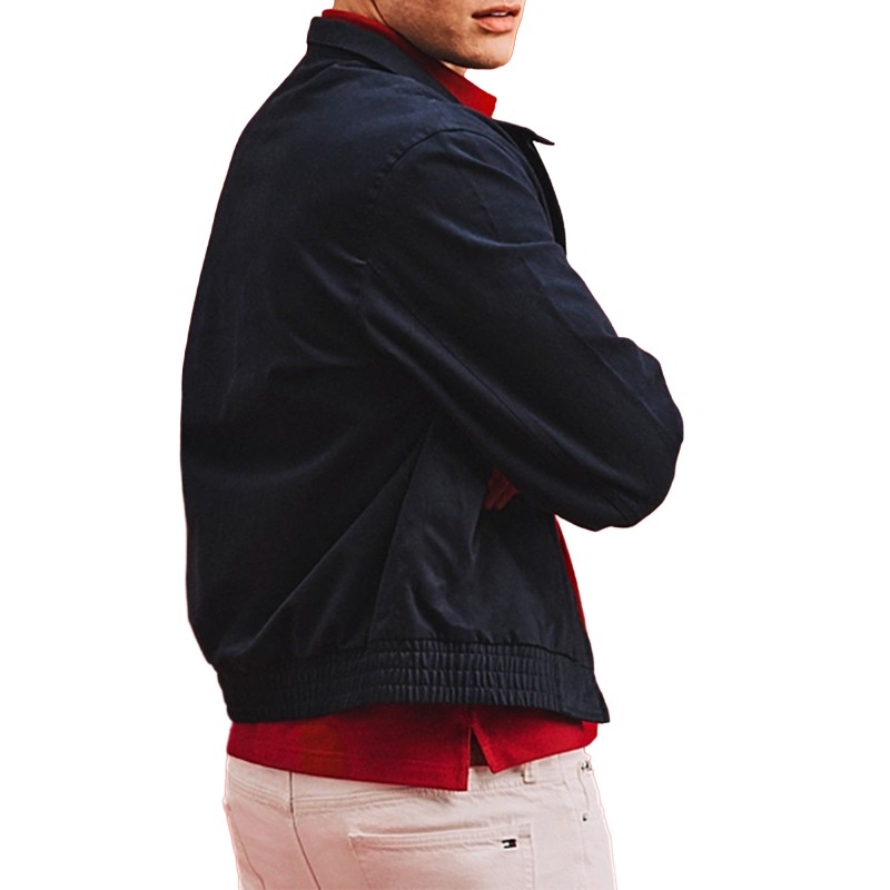 Tommy Hilfiger Jacket Classic Harrington-Desert Sky Tommy Hilfiger Jacket Classic Harrington-Desert Sky
