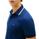 Tommy Hilfiger Polo Shirt Performance Tipped-Carbon Navy Tommy Hilfiger Polo Shirt Performance Tipped-Carbon Navy