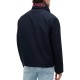 Tommy Hilfiger Jacket Logo Collar Zip-Thru-Desert Sky