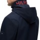 Tommy Hilfiger Jacket Logo Collar Zip-Thru-Desert Sky