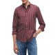 Tommy Hilfiger Shirt Flex Regular Fit-Deep Rouge/Stripe Tommy Hilfiger Shirt Flex Regular Fit-Deep Rouge/Stripe