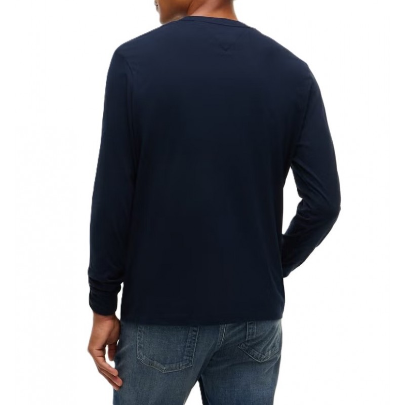 Tommy Hilfiger T-Shirt Long Sleeve 1985 Graphic-Navy Blue Tommy Hilfiger T-Shirt Long Sleeve 1985 Graphic-Navy Blue