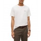 Tommy Hilfiger T-Shirt Varsity Logo Embroidery Crew Neck-Ivory Petal