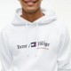 Tommy Hilfiger Hoodie RWB Graphic Regular-White Tommy Hilfiger Hoodie RWB Graphic Regular-White