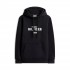 Tommy Hilfiger Hoodie Stack Reg Fleece-Black