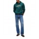 Tommy Hilfiger Hoodie Stack Reg Fleece-Ornamental Green Tommy Hilfiger Hoodie Stack Reg Fleece-Ornamental Green