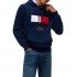 Tommy Hilfiger Hoodie Gifting Flag Fleece-Carbon Navy
