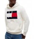Tommy Hilfiger Hoodie Gifting Flag Fleece-Ivory Petal Tommy Hilfiger Hoodie Gifting Flag Fleece-Ivory Petal