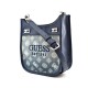 Guess Katey Mini Hobo Bag-Denim/Ombre Logo Guess Katey Mini Hobo Bag-Denim/Ombre Logo