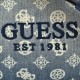 Guess Katey Mini Hobo Bag-Denim/Ombre Logo Guess Katey Mini Hobo Bag-Denim/Ombre Logo