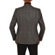 Vittorio Blazer & Vest Private Set Checked-Grey Vittorio Blazer & Vest Private Set Checked-Grey