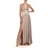 J'aime Les Garcons Dress Maxi Sequins-Silver