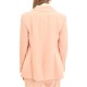 MyT Double Breasted Single Button Blazer-Nude